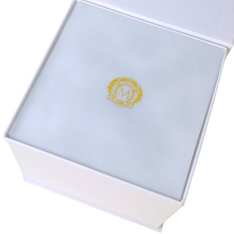 OXFORD См-ль д/душ. колонны моноком., термостат. внешний, выход М3/4", ручка белая, золото