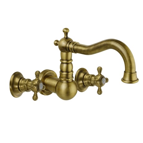 ARCADIA См-ль д/раковины скрытого монтажа настенный, бронза