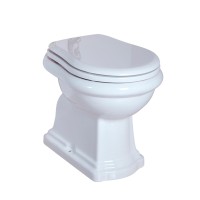 BELLA  Унитаз напольный, выпуск в пол, белая керамика