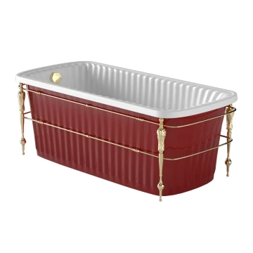 Ванна Migliore Olivia Console 24268 красная, золото
