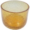 CRISTALIA Баночка высокая, H16 см. с крышкой, стекло/бронза/Crystal