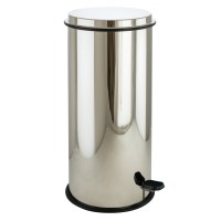 COMPLEMENTI Ведро мусорное 18 л, D26, H58 cm, хром