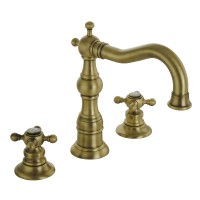 ARCADIA См-ль д/раковины, на 3 отв., бронза