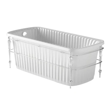 Ванна Migliore Olivia Console 24327 белая, хром