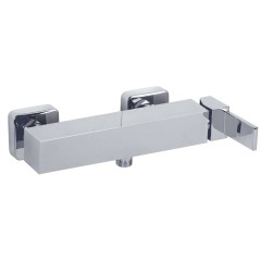 KVANT См-ль д/душа моноком. внешний, выход M1/2" (ручка управления сбоку), хром