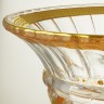 DECOR Ваза D31 см, хрусталь/декор золото 24К