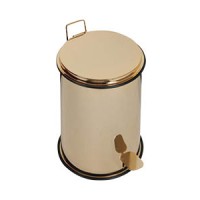 COMPLEMENTI  Ведро мусорное 11л  , D=26,H=40 cm ,  Bronzo Brilliante