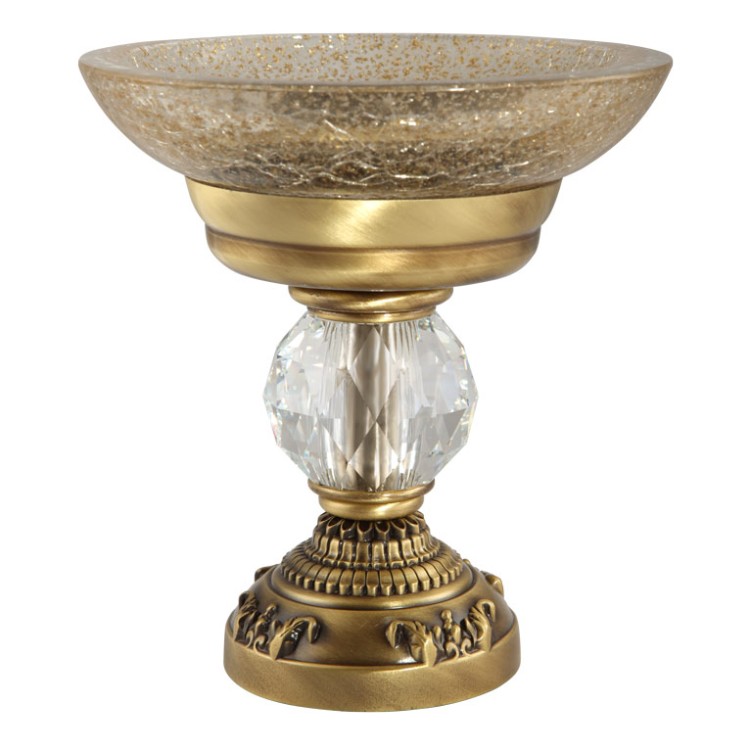 Мыльница Migliore Cristalia 16759 настольная бронза