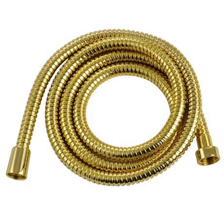 RICAMBI Шланг душевой, антиторсионный, 175 см., 1/2"х1/2", золото