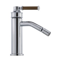 ERMITAGE MINI См-ль д/биде моноком., ручка сверху ОРЕХ, донный клапан &quot;click-clack&quot;, хром