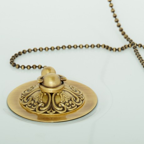 IMPERO Ванна 180x87хH76 см. белая, на лапах "LEONE" LUX слив/перелив бронза