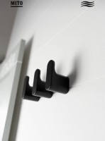 MITO Крючок, черный матовый