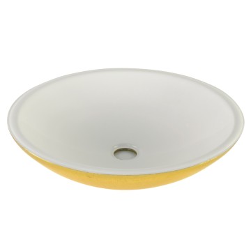 Раковина Migliore Arena 31565 белая/золото (глянцевое)