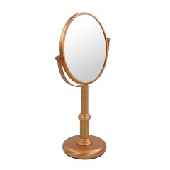 JERRI Зеркало оптическое настольное d18xh35х12 см. (3X), медь