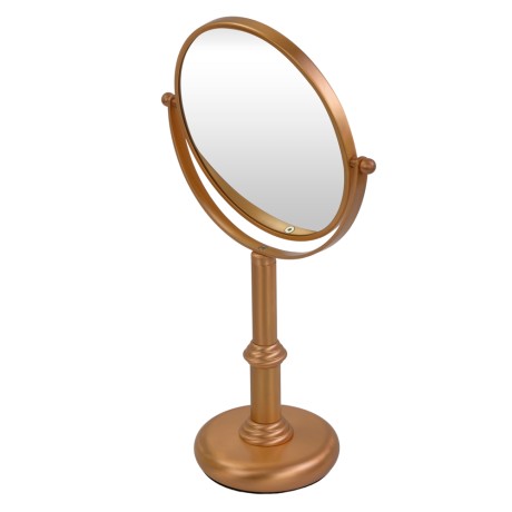 JERRI Зеркало оптическое настольное d18xh35х12 см. (3X), медь