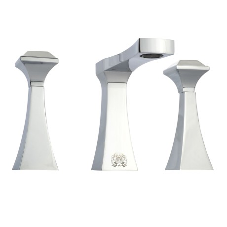 OPERA См-ль д/раковины на 3 отв., хром/КЕРАМИКА БЕЛАЯ