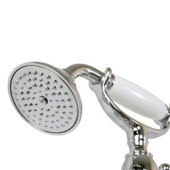 PRESTIGE См-ль д/ванны внешний плоский излив, хром