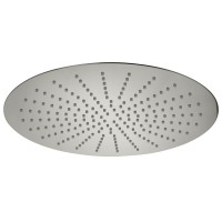 RIMINI Верхний душ, d-400 mm., inox, антикальций, хром