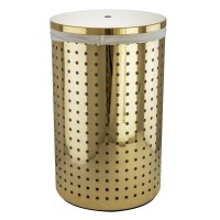 COMPLEMENTI Корзина для белья, 55 литров, D35, H58 cm, золото