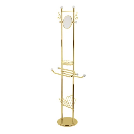 CRISTALIA Стойка высокая, H168 см, золото/Crystal