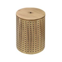 COMPLEMENTI Корзина для белья, 55 литров, D35, H58 cm, бронза