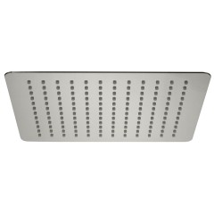 RIMINI Верхний душ, 300x300 mm., inox, антикальций, хром