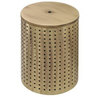 COMPLEMENTI Корзина для белья, 72 литра, D40, H58 cm, бронза