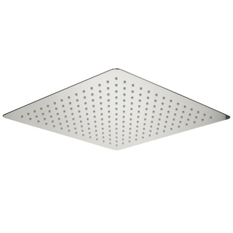 RIMINI Верхний душ, 400x400 mm., inox, антикальций, хром