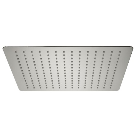 RIMINI Верхний душ, 400x400 mm., inox, антикальций, хром