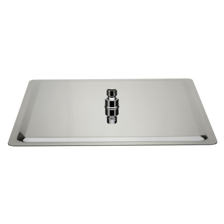 RIMINI Верхний душ, 400x400 mm., inox, антикальций, хром