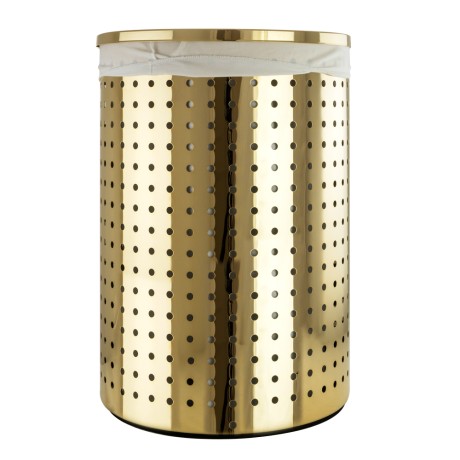 COMPLEMENTI Корзина для белья, 72 литра, D40, H58 cm, золото