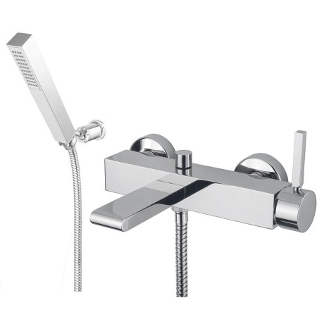 STONE См-ль д/ванны внешний моноком., с душем, хром