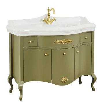 Тумба с раковиной Migliore Impero 31671 Oliva, 110 см