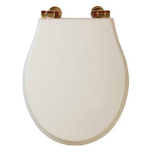 IMPERO Крышка/сиденье унитазa, с системой Microlift, цвет Decape Sabbia /хром