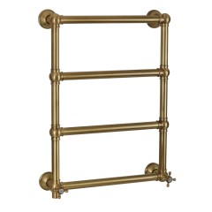 COLOSSEUM Полотенцесушитель электрический, h670/750х480/560 мм. SX(включение слева), бронза