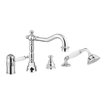 Смеситель на борт ванны Migliore Oxford 19127 термостат хром