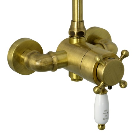 KING См-ль для душа внешний, термостат., бронза