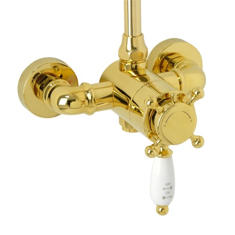 KING См-ль для душа внешний, термостат., золото