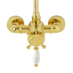 KING См-ль для душа внешний, термостат., золото