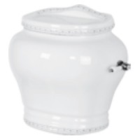 MILADY Бачок подвесной универсальный (высокий/низкий), с отв. для ручки/коромысла справа, белая кера