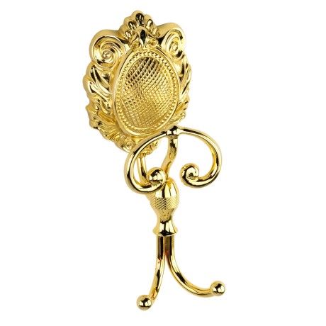 CLEOPATRA Крючок двойной с завитком, золото