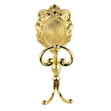 CLEOPATRA Крючок двойной с завитком, золото