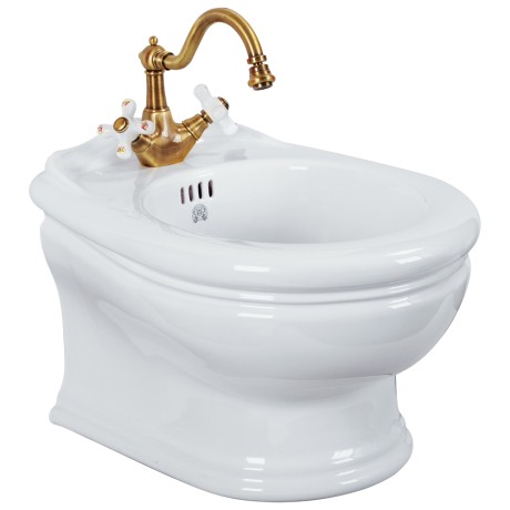 MILADY Биде подвесное, белая керамика