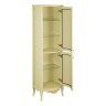 BELLA Пенал 2 двери DX (филенчатые с лилией) 49xH170x43 см, цвет: DECAPE SABBIA