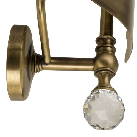 AMERIDA Бумагодержатель закрытый (с крышкой), бронза/Crystal