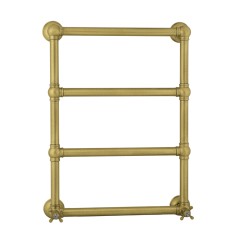 COLOSSEUM Полотенцесушитель водяной, h670/750х480/560 мм., бронза