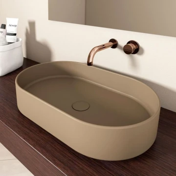 Донный клапан Azzurra Plick 36444 сlick-clack универсальный, Peach (бежевый)