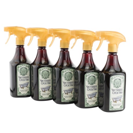 MIGLIORE НАБОР №4 чистящих средств для акриловых и композитных ванн, 5 фл.х750 мл.