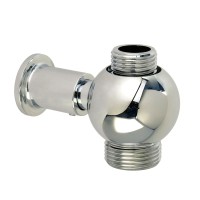 RICAMBI Штуцер проходной для душевой колонны, 1/2"x3/4", хром