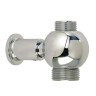 RICAMBI Штуцер проходной для душевой колонны, 1/2"x3/4", хром